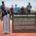 Miniatyrbilde 2 av 4: Tritan vannflaske Air Water Up Bottle Frosted 650 ml Air Startup Set Water Cup for campingsport 5