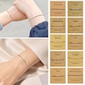 Miniatyrbillede 6 af 10: Morse Code Armbånd Perle Armbånd HOLD GOING HOLD GOING Keep Going