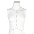 Miniatyrbilde 4 av 8: Sexy Circular Chain Neck Chain Integrert Body Chain Geometrisk