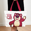 Miniatyrbillede 10 af 10: Stitch Canvas Bag Indkøbstaske JORDBÆR BJØRN B JORDBÆR