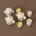 Miniatyrbillede 5 af 10: Dukkehus Miniature Tea Simulation Tea Pot 3 3 3