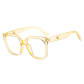 Miniatyrbillede 6 af 10: Anti-Blue Light Briller Firkantede Briller LEOPARD PRINT Leopard print
