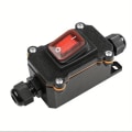 Miniatyrbillede 3 af 8: Inline strømledningskontakt Marinevippekontakt 2 HOVED 110V/220V 2 Head 110V/220V