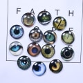 Miniatyrbilde 1 av 10: 20stk/10par Eyes Crafts Eyes Puppet Crystal Eyes 10MM 10MM 10mm