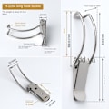 Miniatyrbild 2 av 5: 6 st Toggle Spärr Hasp Clamp Clip Lås Hårdvara Fjäder
