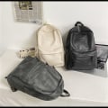 Miniatyrbilde 6 av 10: Ryggsekk for menn Pu datamaskinryggsekk BEIGE beige