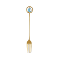 Miniatyrbillede 1 af 10: Star Moon Spoon Fork Dessert Kage Ske FORK-2 FORK-2 fork-2