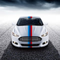 Pikkukuva 4 / 5: M-värinen Stripe Decal Tarra Urheiluauton hupputarrat