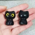 Miniatyrbild 7 av 10: Kattstaty Kattfigurer A A A