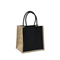 Miniatyrbillede 1 af 10: Blank Sack Tote Håndtaske SORT M M Black M-M