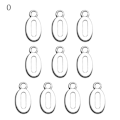 Miniatyrbillede 3 af 10: 10 stk Numbers Pendant Charms Arabiske Tal Pendants 3 3 3