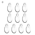 Miniatyrbillede 3 af 10: 10 stk Numbers Pendant Charms Arabiske Tal Pendants 6 6 6
