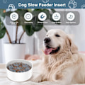 Miniatyrbilde 4 av 7: Dog Slow Feeder Insert Slow Feeder Dog Bowl Silikon