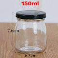 Miniatyrbillede 1 af 10: Mini Yoghurtkrukker Glaspuddingkopper 150ML 150ml