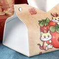 Miniatyrbilde 8 av 10: Papir Tissue Box Desktop serviett pumping 1 1 1