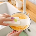 Pikkukuva 4 / 8: Natural Wood Pulp Sienet Selluloosa Astianpesusieni 1pc random