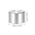 Miniatyrbillede 3 af 4: Potentiometerknop Riflet aksel 5 STK 5 STK 5pcs