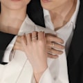 Pikkukuva 4 / 9: Couple Rings Hopeoitu Sormuspari A PAIR A PAIR a pair