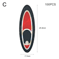 Miniatyrbild 1 av 10: Fish Lure Eyes Lase metall lockögon C C C