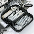 Miniatyrbillede 5 af 10: Papirtaske Pennepose SORT Black