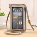 Miniatyrbild 7 av 10: Touch Screen Mobilväska Liten Messenger Bag GUL Yellow