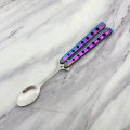 Miniatyrbillede 5 af 10: Sommerfugle Foldeske Gaffel Balisong Træningsværktøj SKE SKE spoon