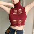Miniatyrbillede 4 af 10: Dame camisole brystvest SORT Black