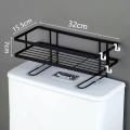 Miniatyrbillede 2 af 10: Dræningshylde Opbevaringsstativ SORT Black