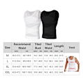 Miniatyrbild 2 av 10: Slimming Väst Slimming Strap Bälte VIT L white L