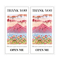 Miniatyrbillede 1 af 9: 50 STK Thank You Stickers Open Me Decals 1 1 1