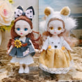 Miniatyrbild 3 av 10: 20 st/10 par Eyes Crafts Eyes Puppet Crystal Eyes 15MM-FÄRG 15mm-color random