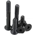 Miniatyrbilde 10 av 10: 50 stk Flathode Maskinskruer Hylsehode Capskruer M3X8MM M3x8mm