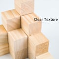 Miniatyrbilde 3 av 9: 10stk Trekube Tre Firkantblokk 2X2X2CM 2x2x2cm