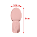 Miniatyrbilde 2 av 10: 4 stk Foldeveggkrok Selvklebende krok FARGE 4 FARGE 4 Color 4