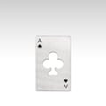 Miniatyrbillede 1 af 10: Creative Poker-formet flaske dåseåbner SØLV Silver