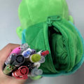 Miniatyrbillede 6 af 10: Pen Bag Penalhus TURTLE TURTLE Turtle