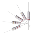Miniatyrbilde 1 av 5: 220 ohm motstand 5W 5 % toleranse 10 STK 10 STK 10pcs