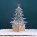 Miniatyrbillede 7 af 10: 3D julekort hilsen pop-up postkort 3 3 3