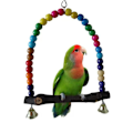 Pikkukuva 1 / 5: Bird Swing Lelu Lintuhäkkitarvikkeet Monivärinen
