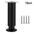 Miniatyrbilde 1 av 10: Støtteben Møbelben SVART 18CM Black 18CM