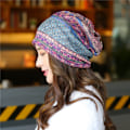 Miniatyrbillede 1 af 9: Dame Turban Hat Tynd Pullover Cap 02 02 02