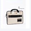 Miniatyrbilde 4 av 10: Kontrastfarge Laptop Bag Lader Adapter Oppbevaringsveske GRÅ Grey 16 Inch