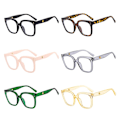 Pikkukuva 8 / 10: Anti-Blue Light Glasses Neliömäiset silmälasit MUSTA Black