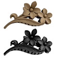 Pikkukuva 10 / 10: Hair Claw hiusklipsit BLACK STYLE 1 STYLE 1 Black Style 1-Style 1