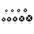 Miniatyrbilde 2 av 10: 20 stk/10 par Eyes Crafts Eyes Puppet Crystal Eyes 6MMSTYLE 6mmStyle random