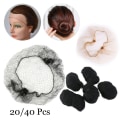 Miniatyrbilde 5 av 10: 20/40 stk Usynlige Hårnett Fint Mesh Parykknett gold 40 Pcs