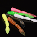 Miniatyrbilde 4 av 8: 20STK Fiske Myke Lures Fiske Jig Lure GUL yellow