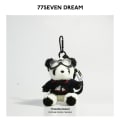 Miniatyrbillede 3 af 10: Panda Doll Nøgleringe Panda Pilot Pendant C C C