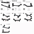 Pikkukuva 2 / 10: Levyjarrun kiinnityssovitin PM/IS-muunnin F203/R180 F203/R180 F203/R180