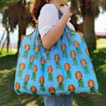 Pikkukuva 1 / 8: Printed ostoskassi Eco Tote Handbag 5 5 5